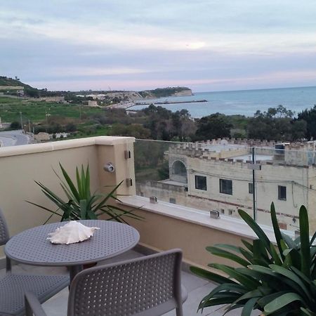 Ferienwohnung Seagull Penthouse Marsaxlokk Exterior foto