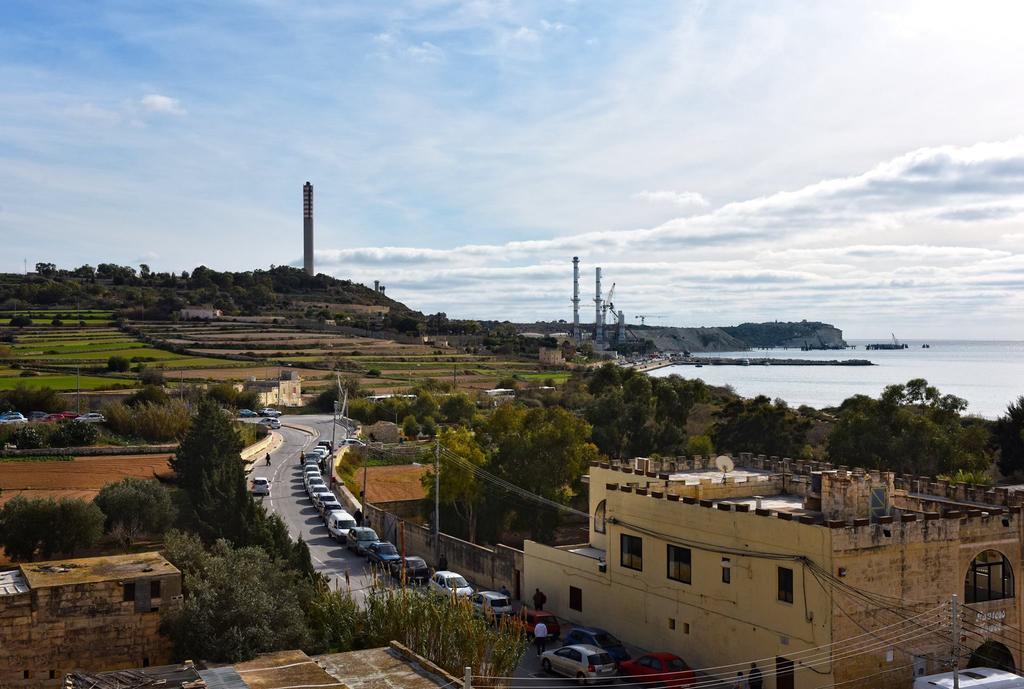 Ferienwohnung Seagull Penthouse Marsaxlokk Exterior foto