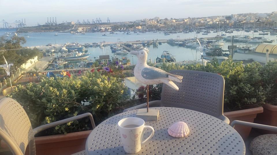 Ferienwohnung Seagull Penthouse Marsaxlokk Exterior foto